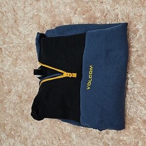 Mens volcom quarter zip hoodie